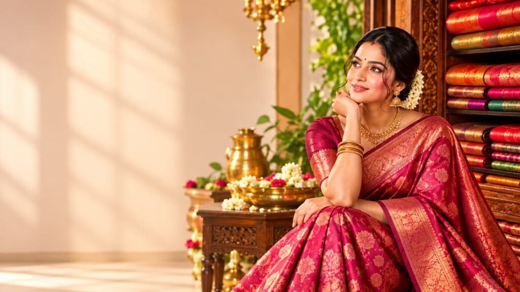 Traditional Silk Saree for Wedding